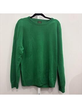 J.Crew Cashmere Green Sweater